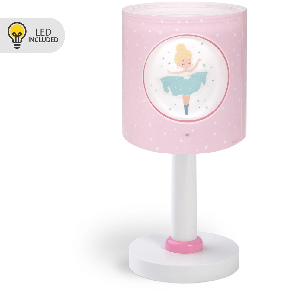 Lampe de table Princess Dance Lueur rose dans le noir Lampe de table Princess Dance Lueur rose dans le noir