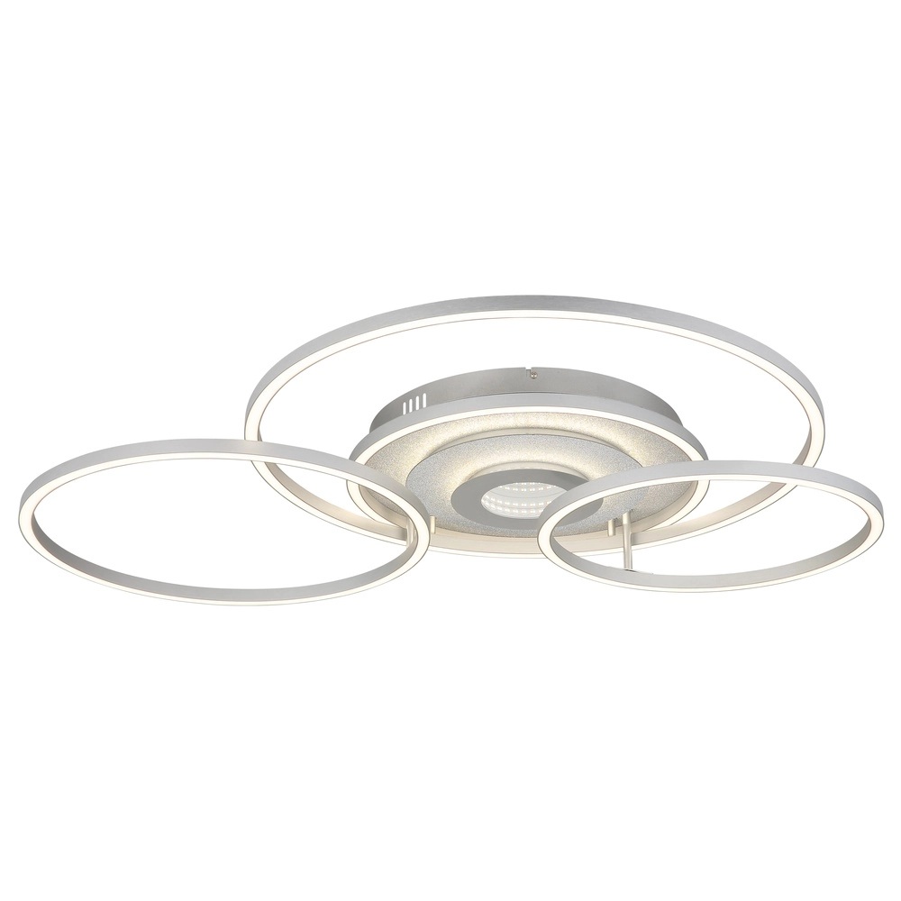 Lampe de plafond à design Miles 99,2 x 99,2 cm Globo 9007371592722