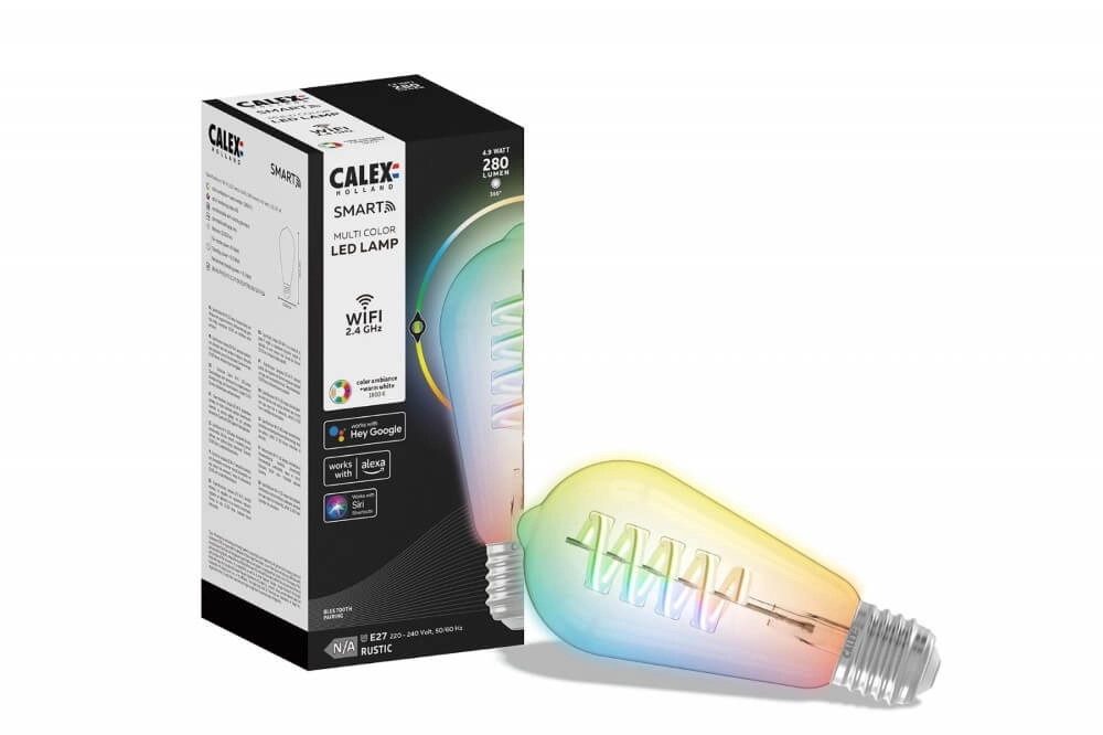 Smart home - E27 - 5W - RGB + 1800K Circle 8712879153979