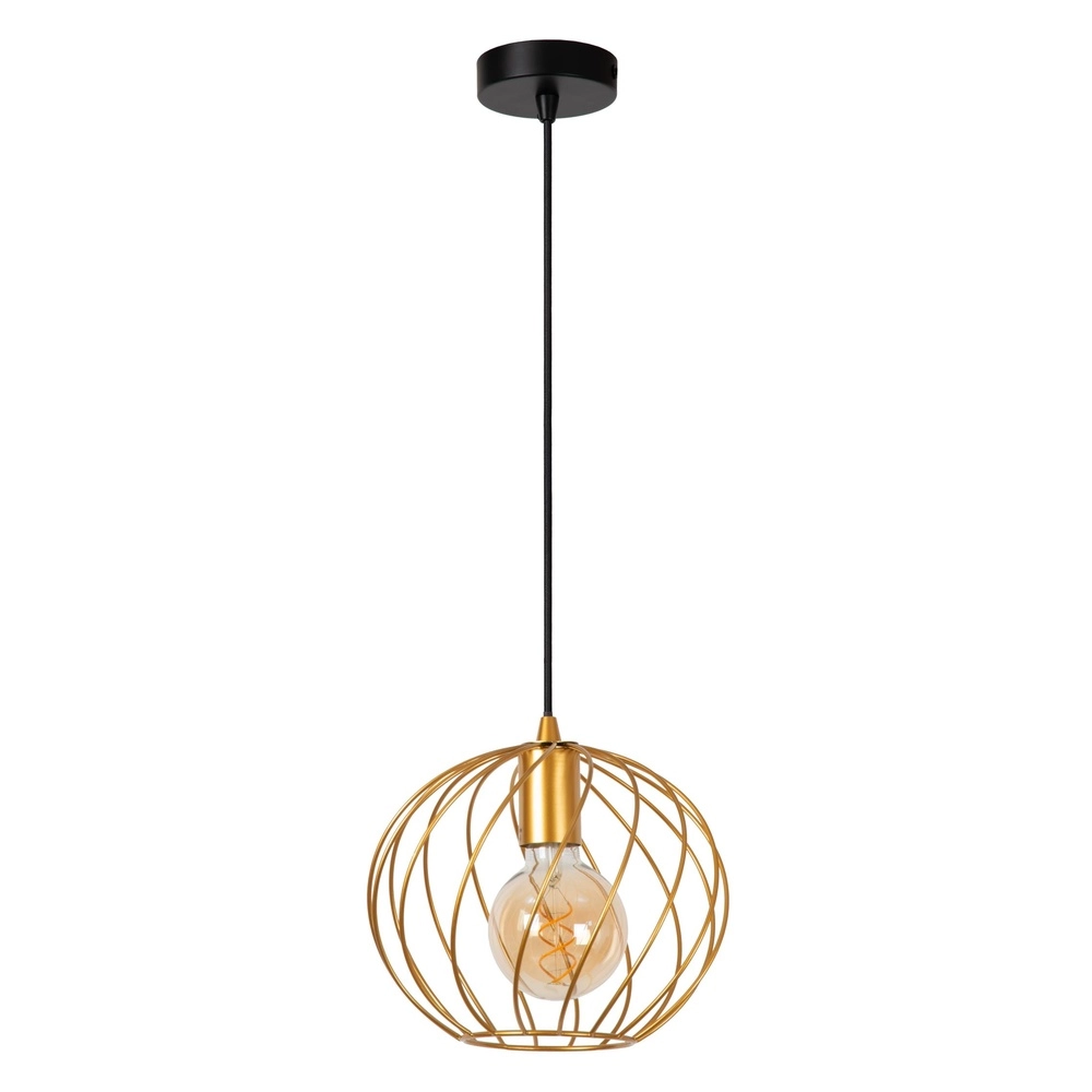 Lampe suspendue Danza Ø 25 cm d’or