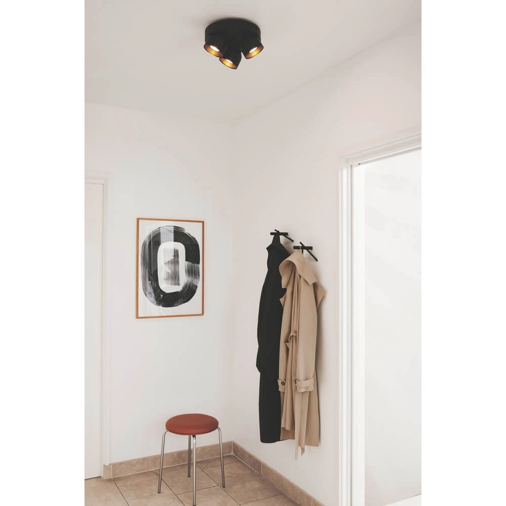 Point noir Pitcher 3 lumières directionnelles Nordlux 5704924016226