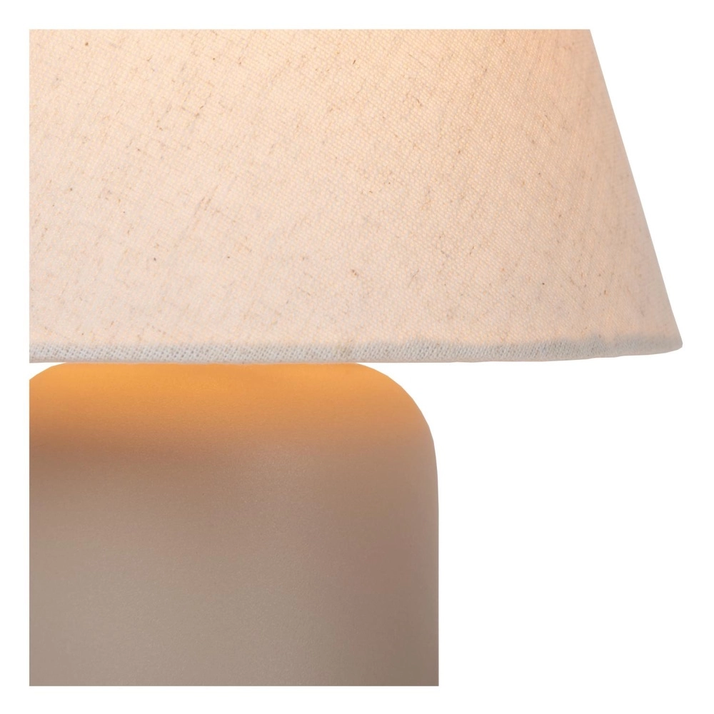 Lampe de table Macia brun sable Lucide 5411212061577