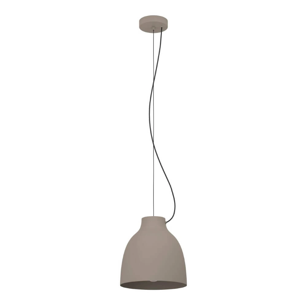 Lampe suspendue taupe Camasca Ø 28 cm