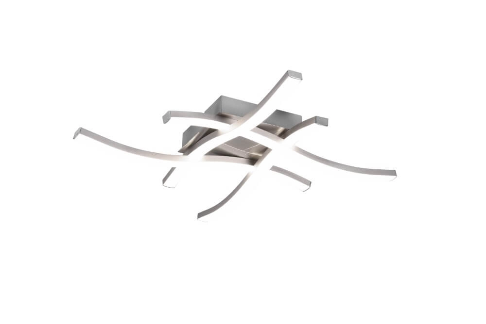 Plafonnier LED Route Acier inoxydable 4000K