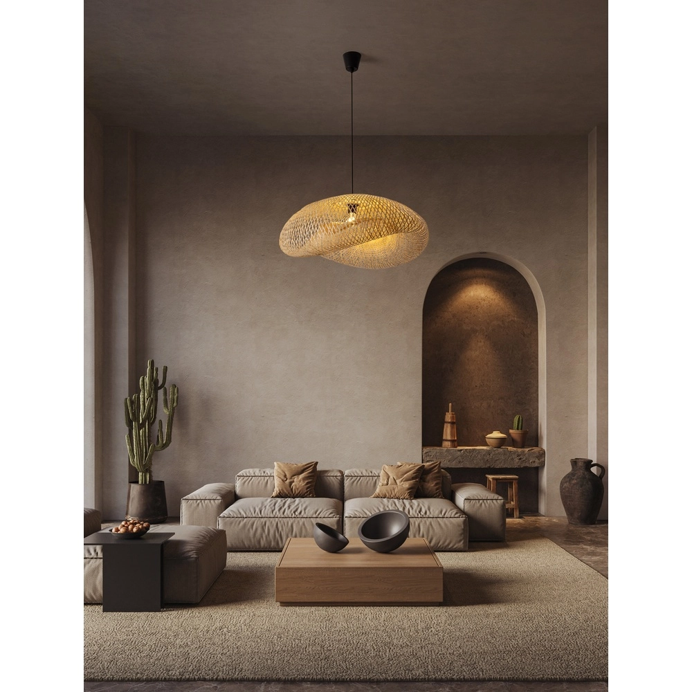 Suspension en bambou Adaline 76cm Lyora 5212017465634