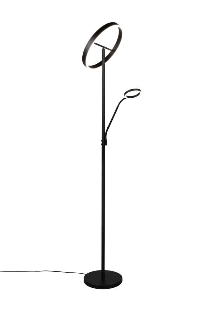 Lampe de lecture design Willis Noir - 180 cm Trio 4017807618112