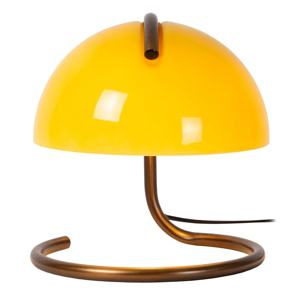 Lampe de table classique Cato orange Lucide 5411212460875