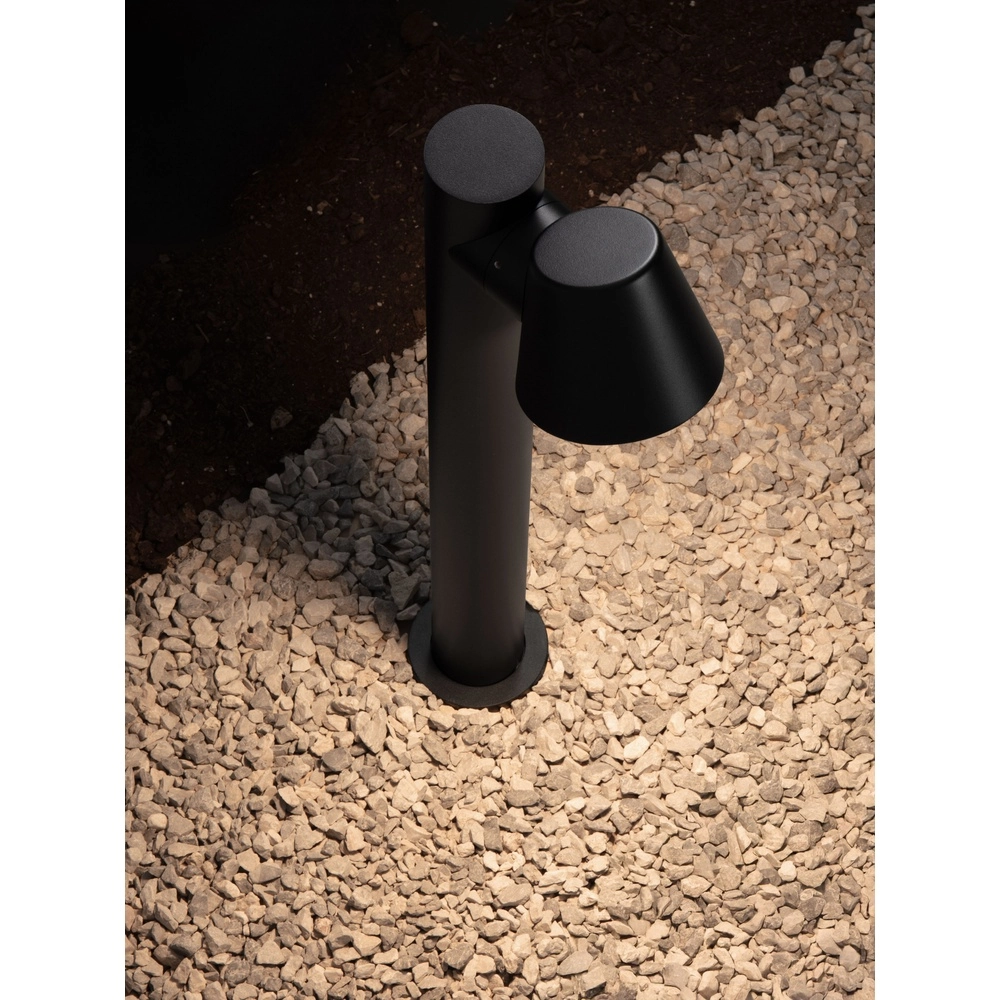 Lampe de jardin conçue Bell Noir Lyora 5212017488114