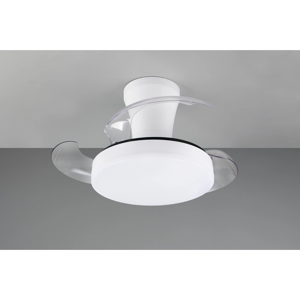 Ventilateur de plafond Tampere blanc Ø 71cm Trio 4017807688948