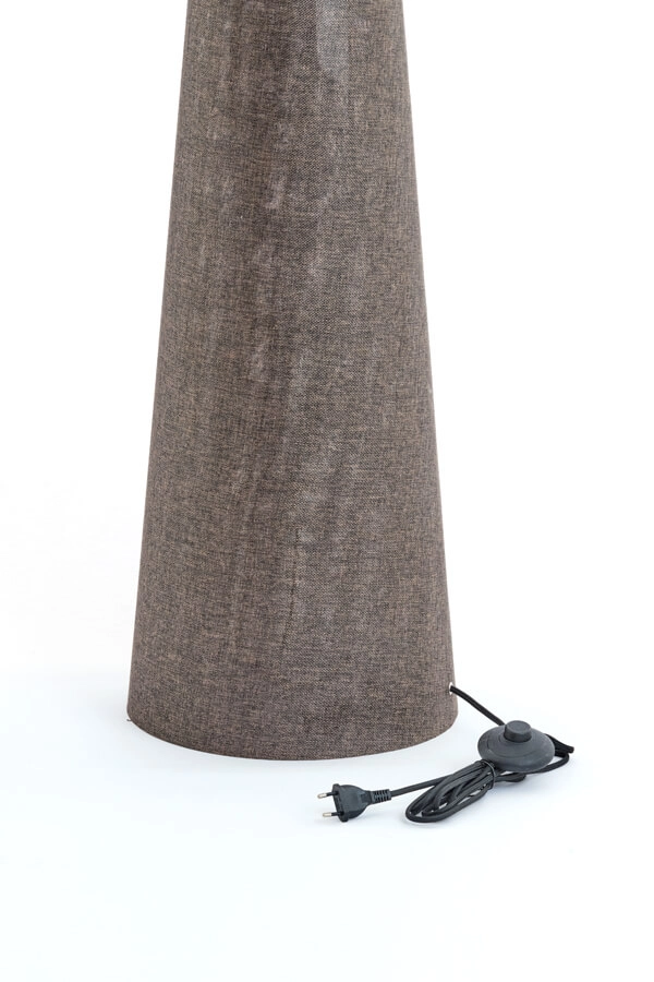 Lampadaire Micky marron Ø 38cm Light & Living 8717807761165