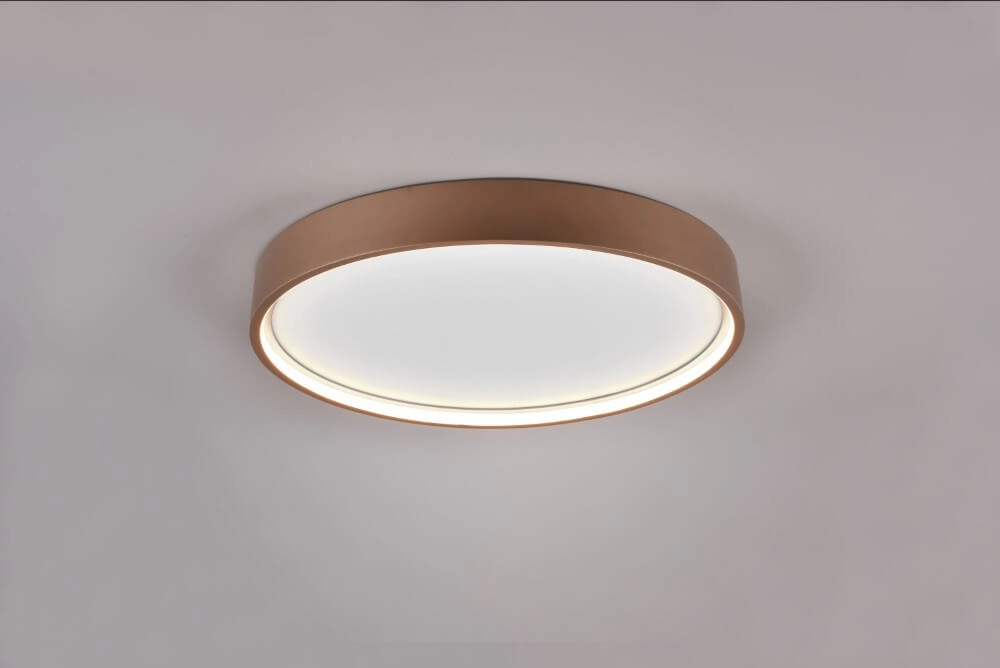 Plafonnier blanc avec marron Doha Trio 4017807575026