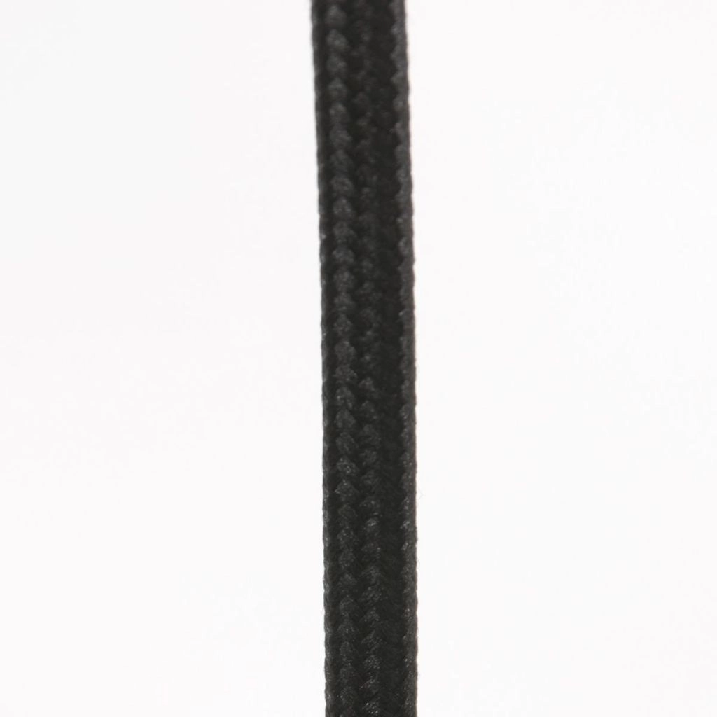 Lampe sur pied noire Stang avec un chapeau en liège Ø30cm Steinhauer 8712746180619