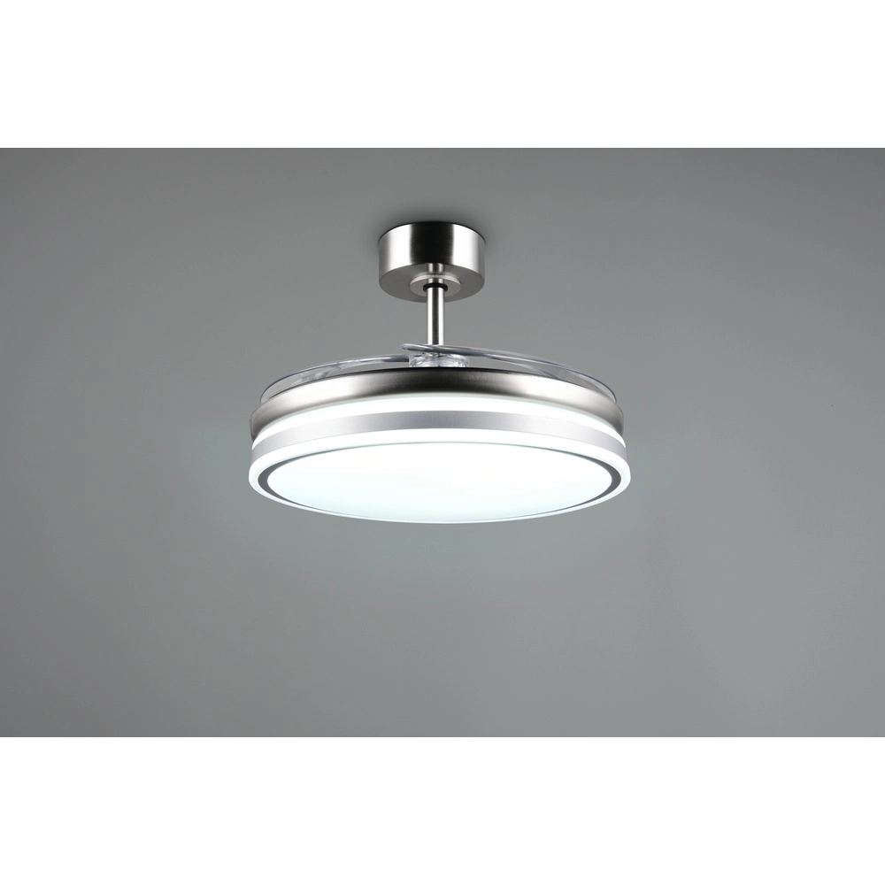 Fan Volda nickel Ø 106cm Trio 4017807689075