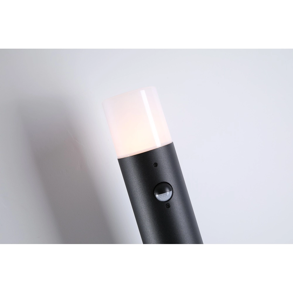 Lampe de jardin Colorado 80cm noir avec capteur Searchlight 5053423299112