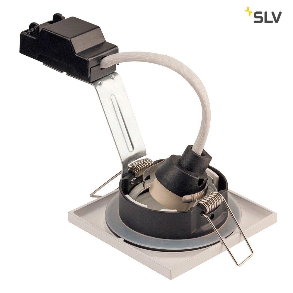 Spot encastrable Dolix Out GU10 Square pour l'extérieur SLV 4024163194860