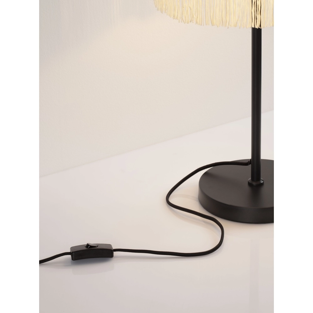 Lampe de table Tiffany Velvy beige Lyora 5212017493804
