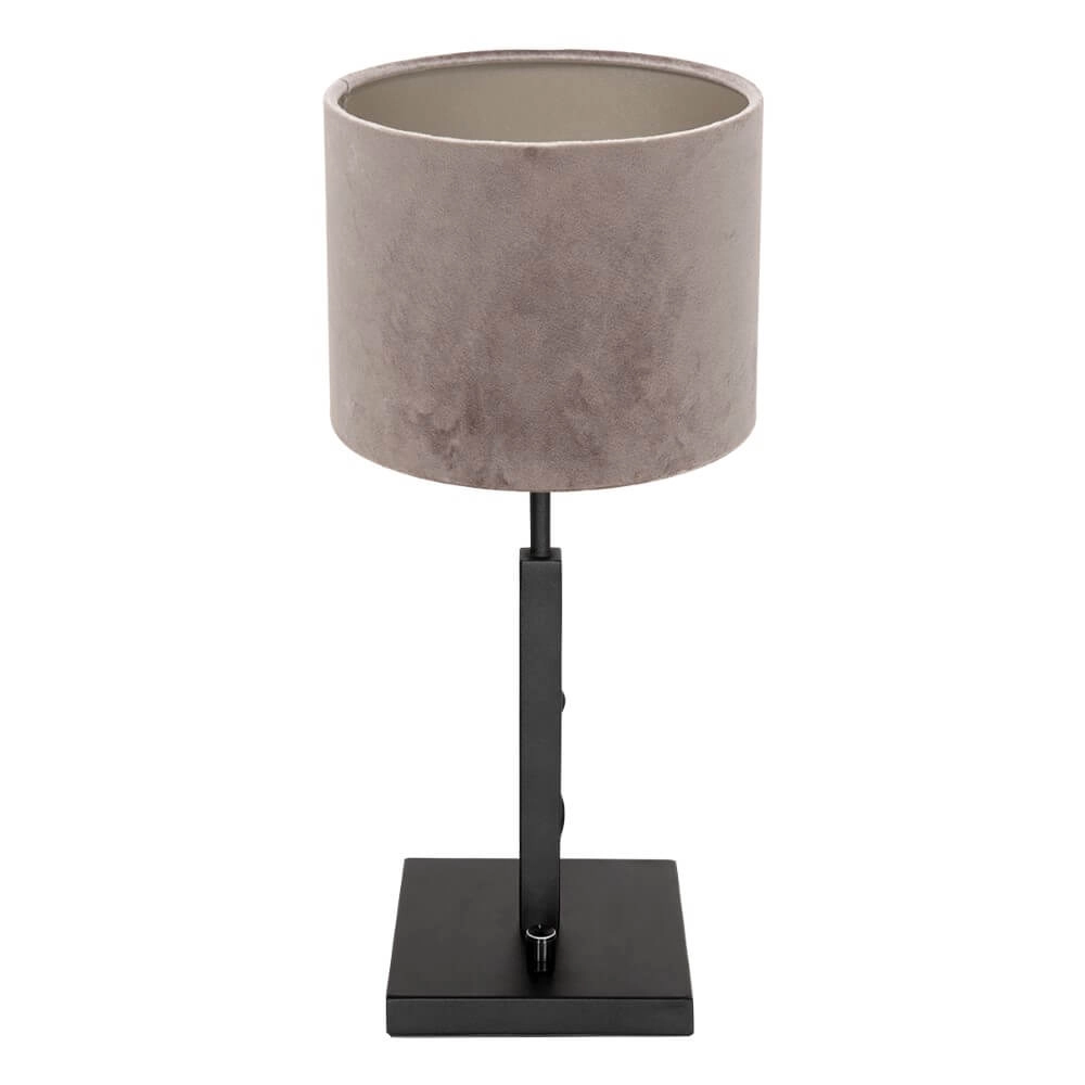 Lampe de table en velours Stanger Lampe de table en velours Stanger