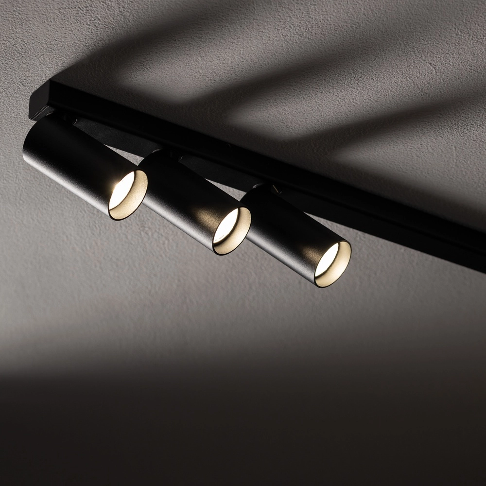 Spot monté en surface 7x GU10 Fourty Noir Lyora 5903139107433