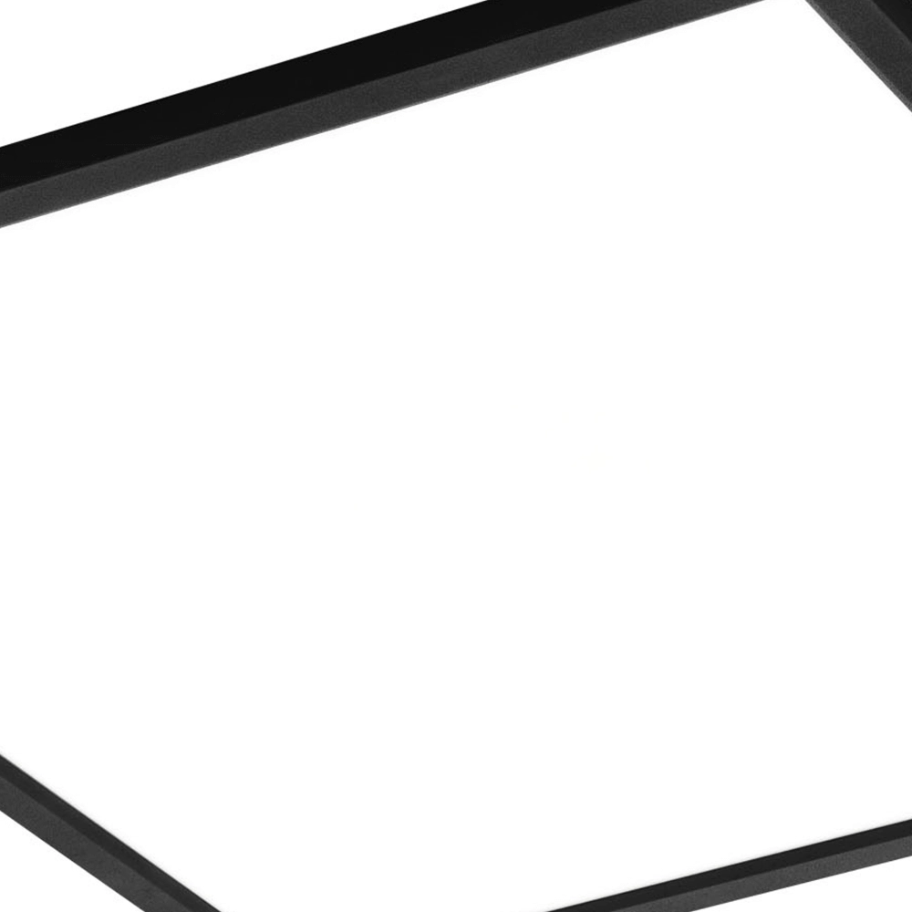 Plafonnier Zigbee Salobrena-Z 59,5x59,5cm noir Eglo 9008606221882