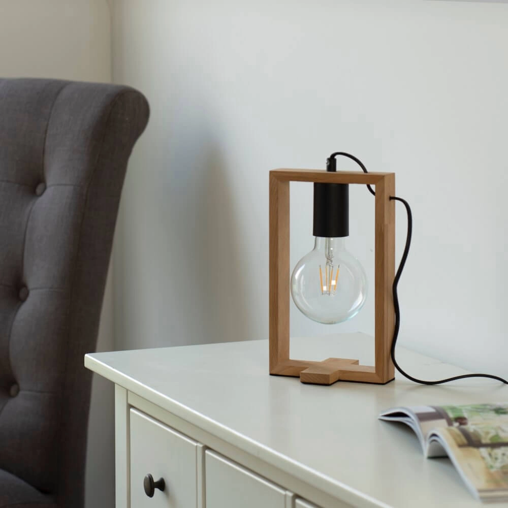 Lampe de table rurale Franky 1 lumière Just Light 4043689967468