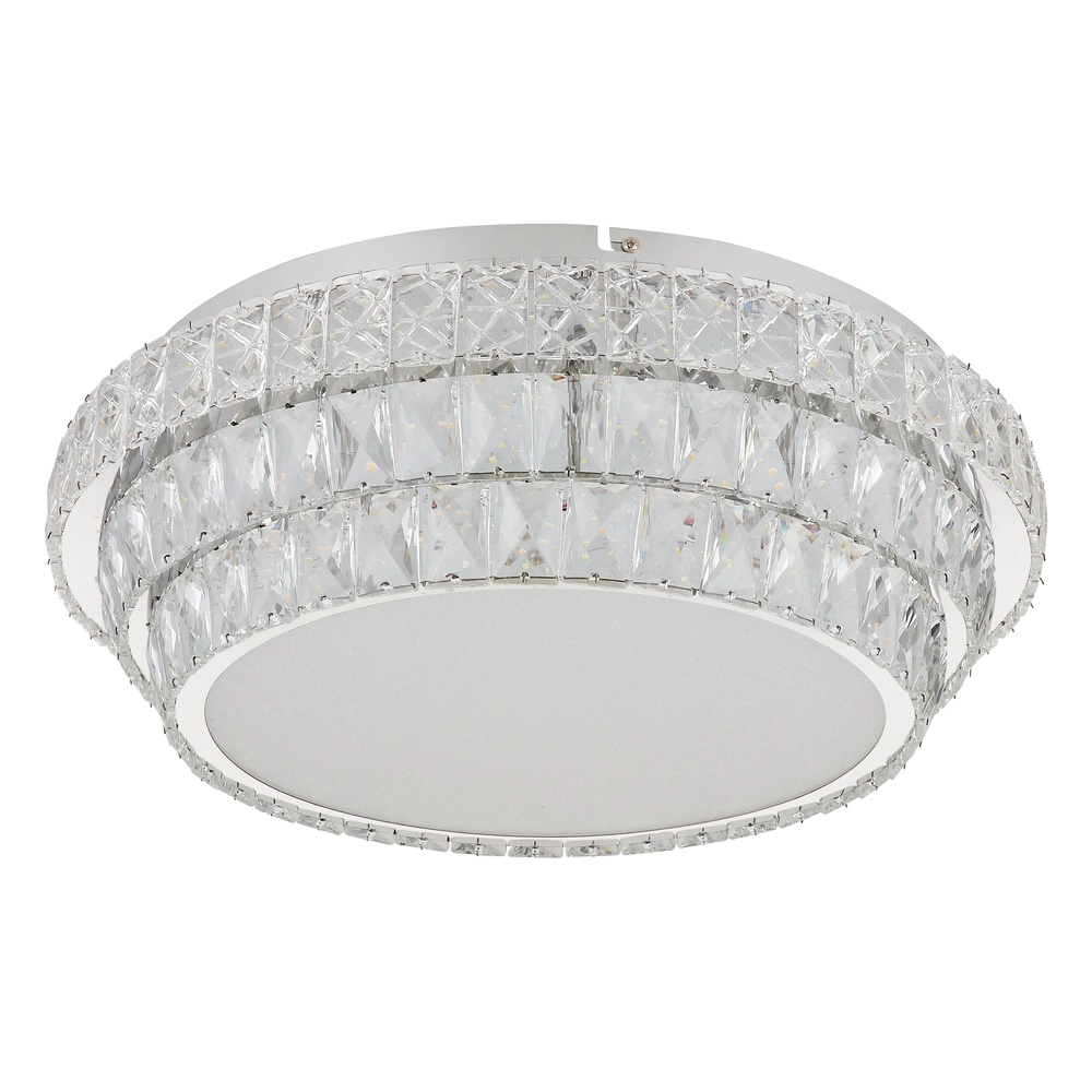 Lampe de plafond Klara Ø 50cm chromé Globo 9007371459087
