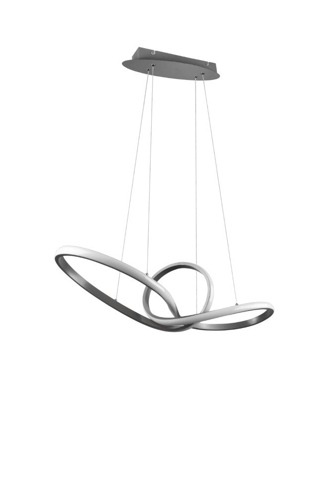 Lampe à suspension Sansa gris Lampe à suspension Sansa gris