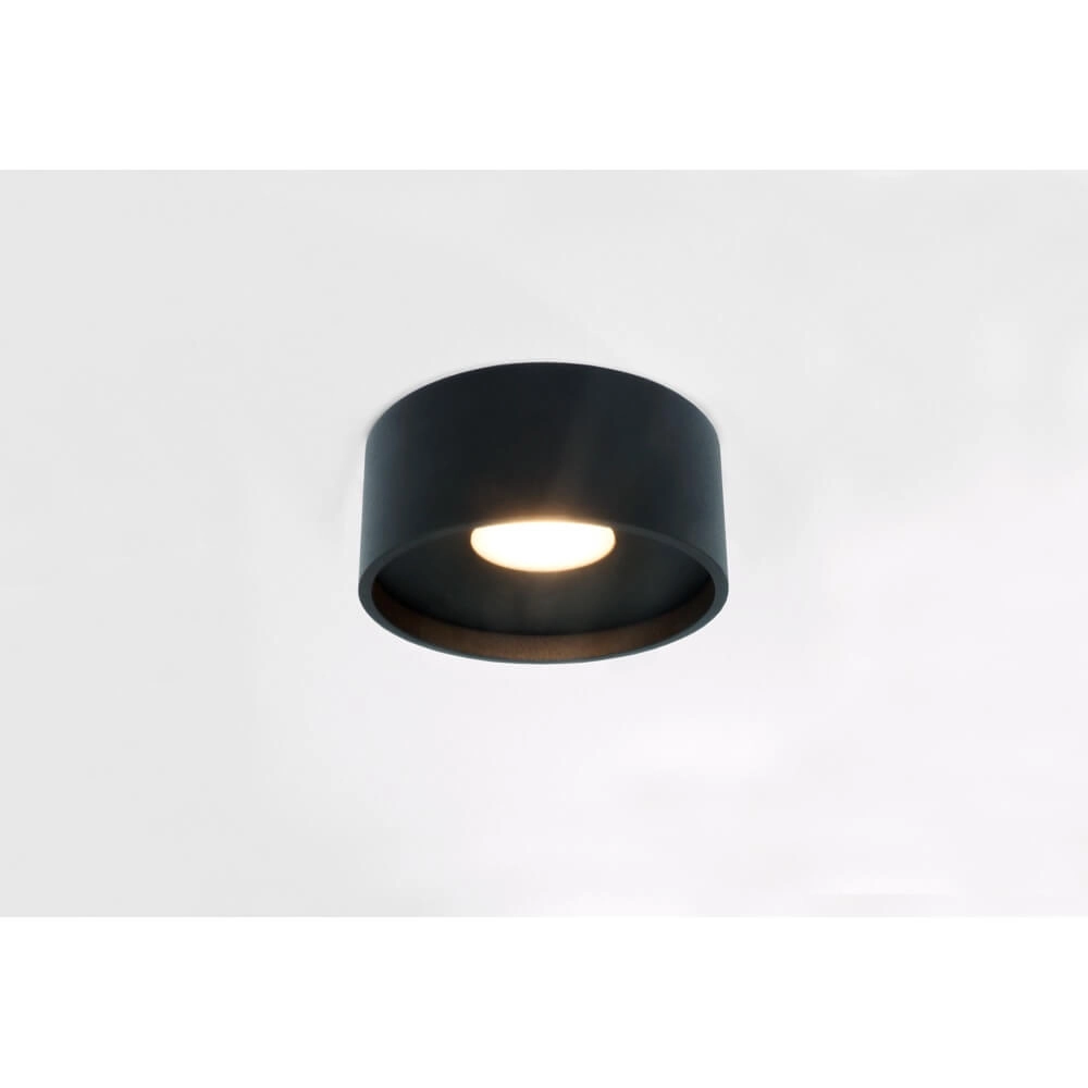 Plafonnier élégant Oran Ø 12cm noir Plafonnier élégant Oran Ø 12cm noir