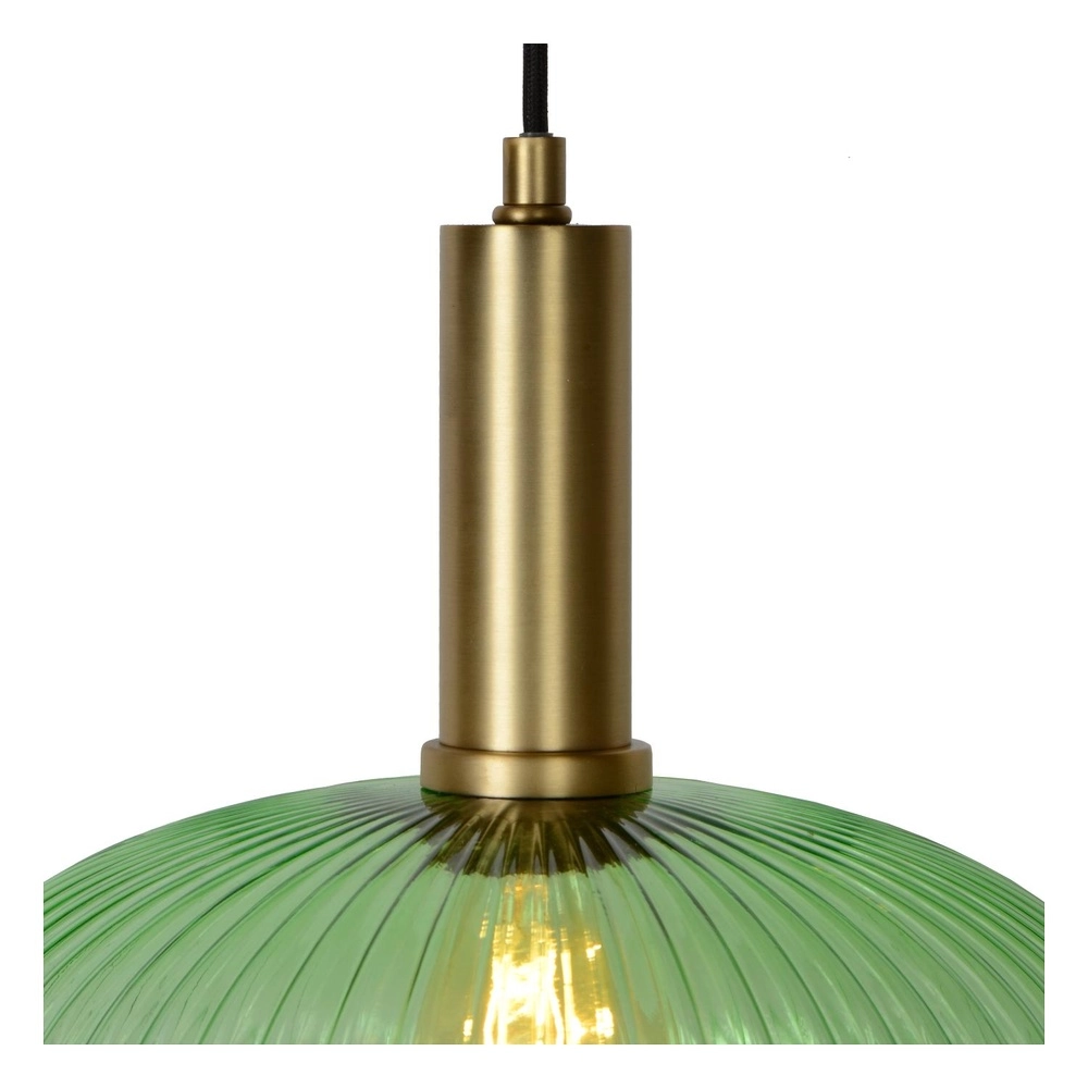 Lampe suspendue Maloto Ø 30cm vert Lucide 5411212451194