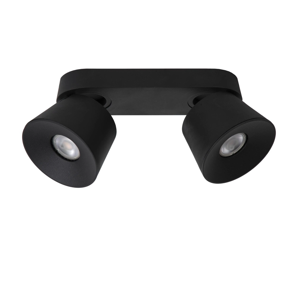 Projecteur de plafond Trigono Double Noir