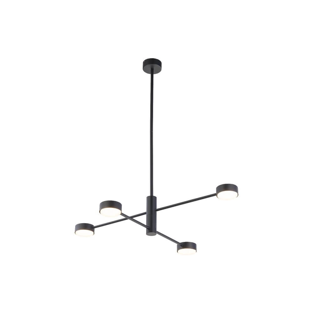 Lampe suspendue design Orbit 4 lumières Lyora 5903139794596