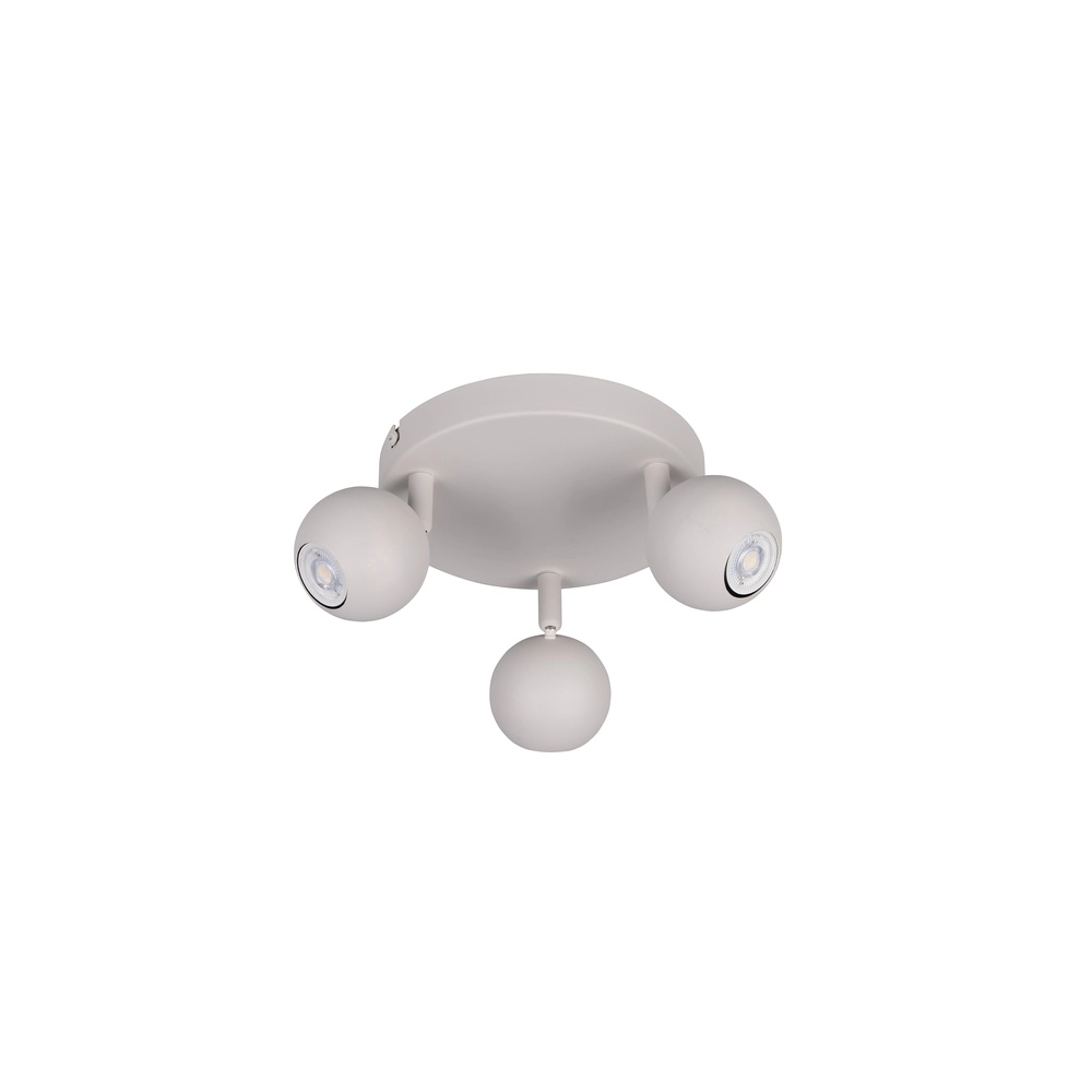Emplacement monté en surface Enaro 3-gris clair Trio 4017807701739