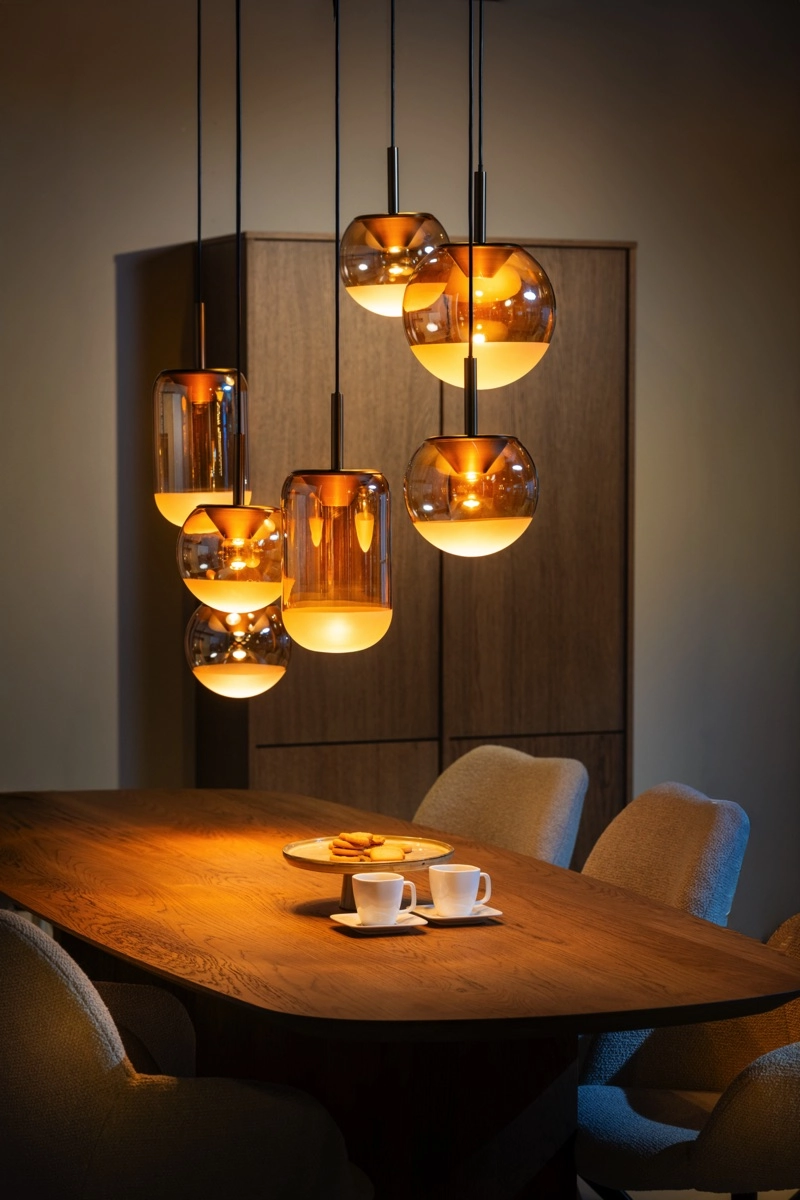 Lampe pendante de salle à manger Yvonne 7 lumières ETH 8720195311645