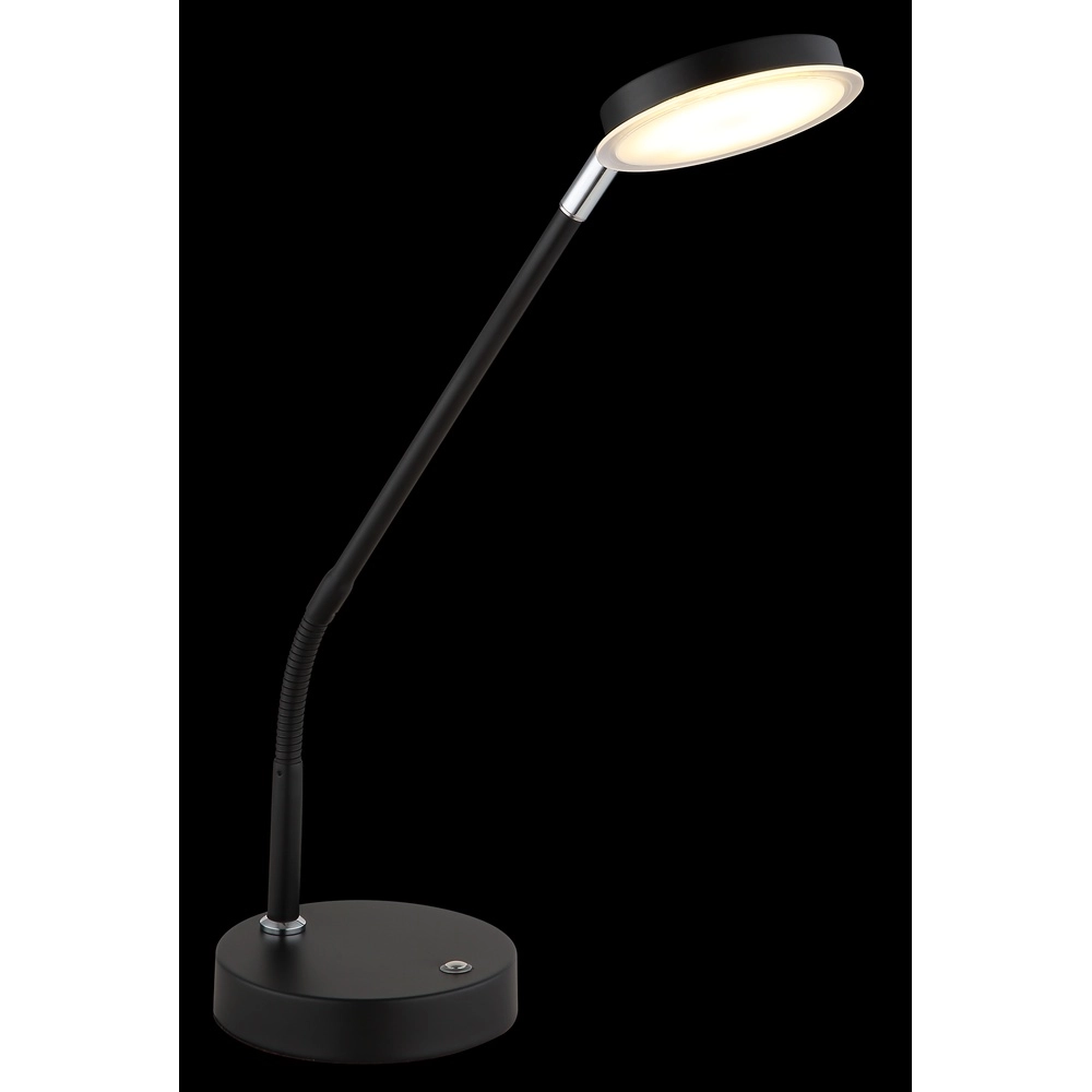 Lampe de bureau Silvio Noir Globo 9007371583164