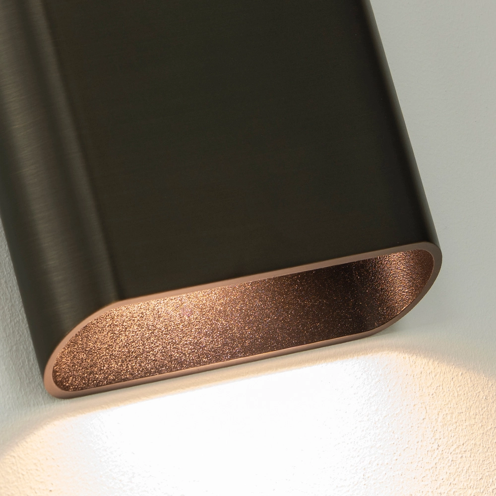 Lampe murale Diaz L Bronze foncé Artdelight 8720701104211