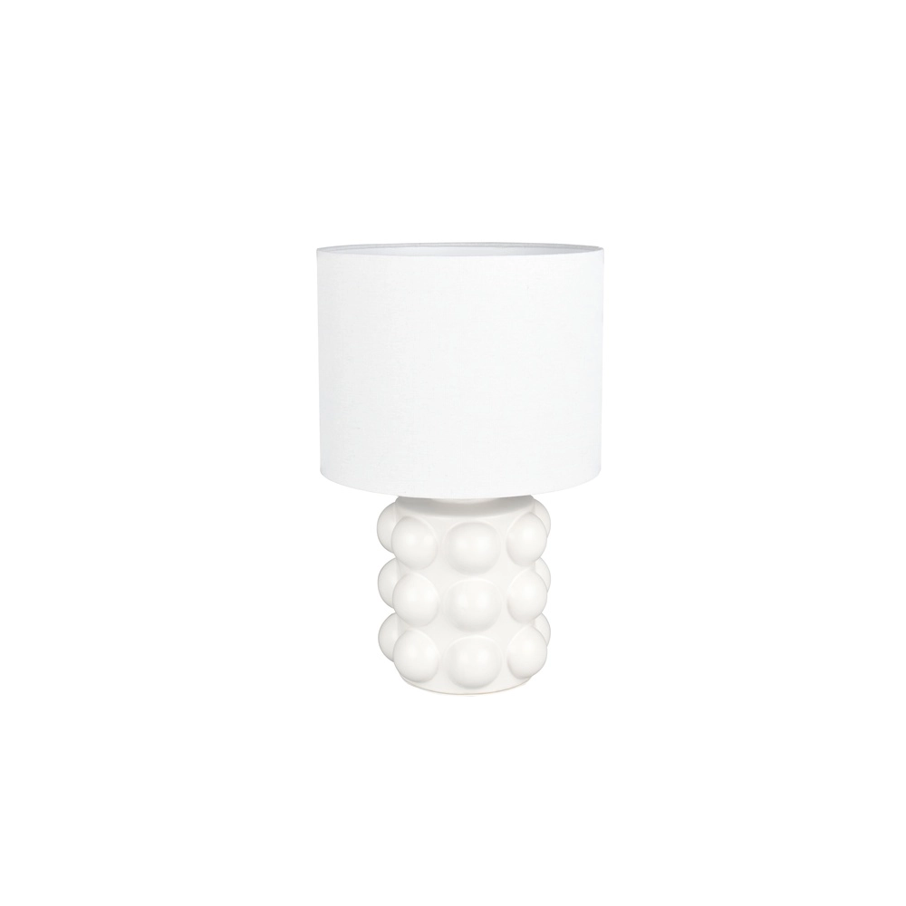 Lampe de table Kate blanc Ø 30cm Trio 4017807662597