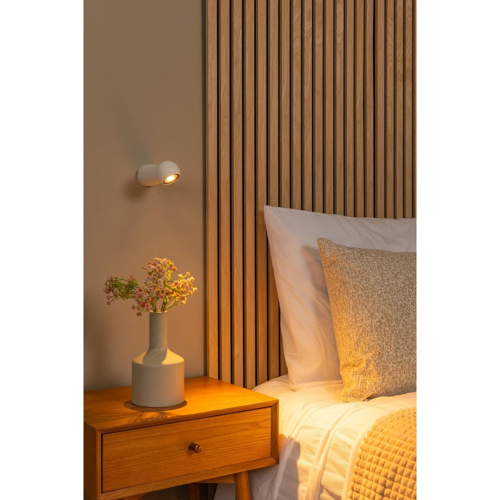 Lampe murale de salle de bain Ipsos IP54 blanc Lucide 5411212334015