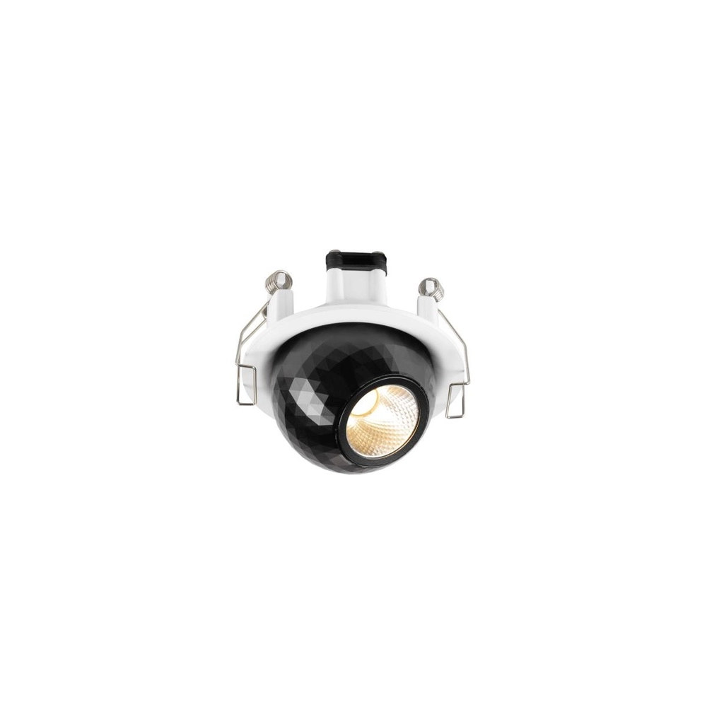 Spot encastré Dysko blanc avec noir SLV 4024163316705