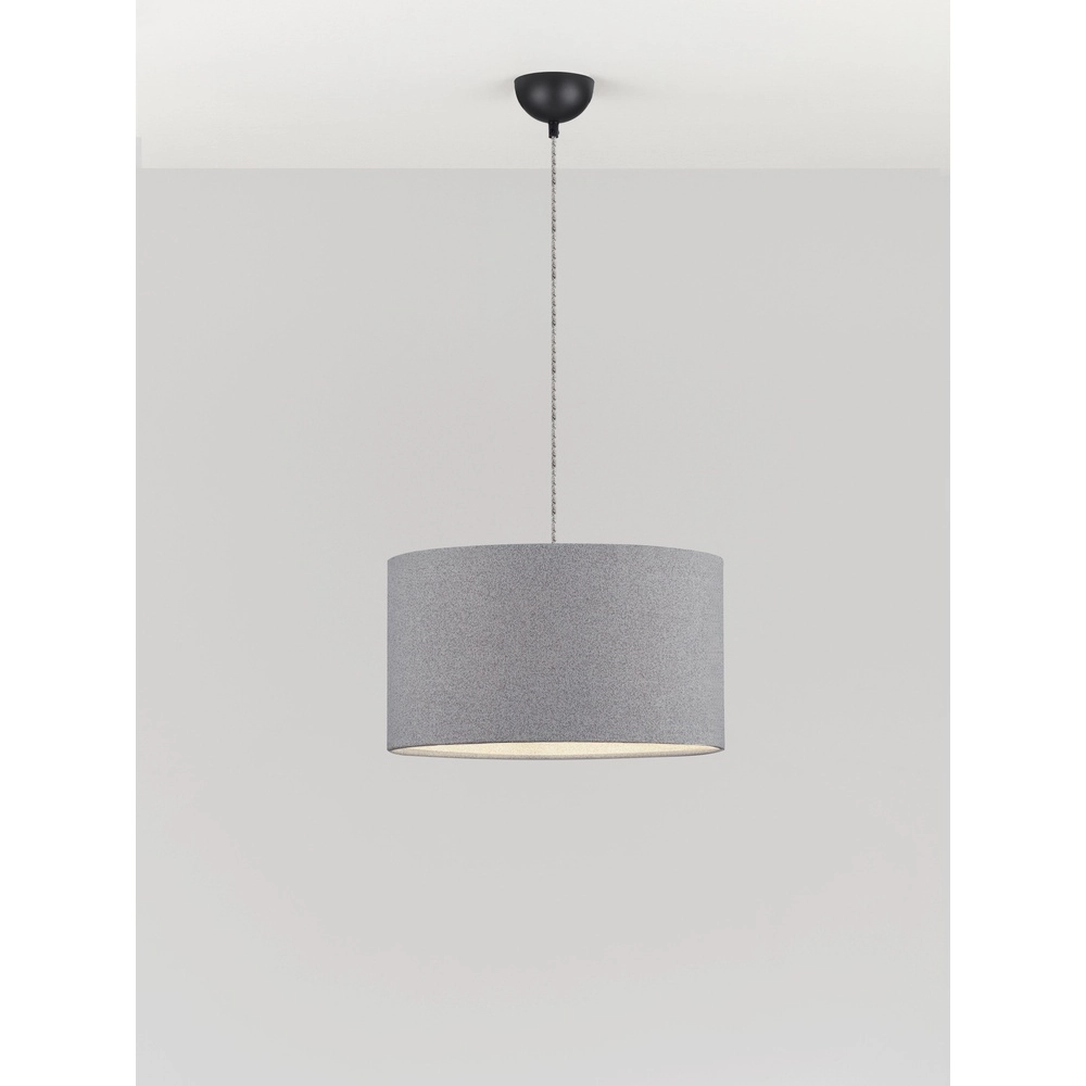 Lampe suspendue Syrin gris Lyora 5212017493590