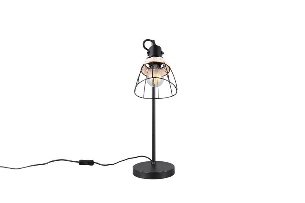 Lampe de table noire Jerome concevoir Trio 4017807637724