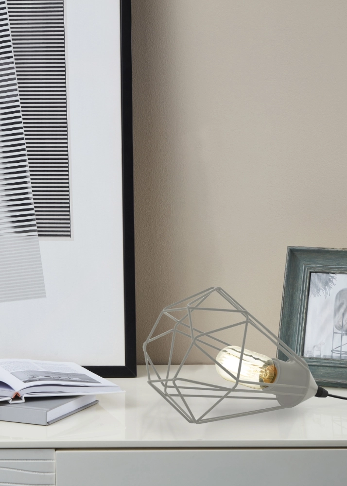Lampe de table grise Tarbes concevoir Eglo 9002759430245