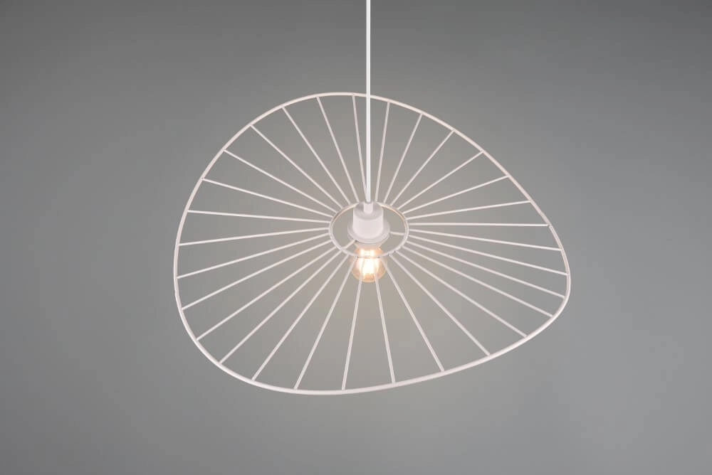 Lampe suspendue Chapeau blanc Trio 4017807574104