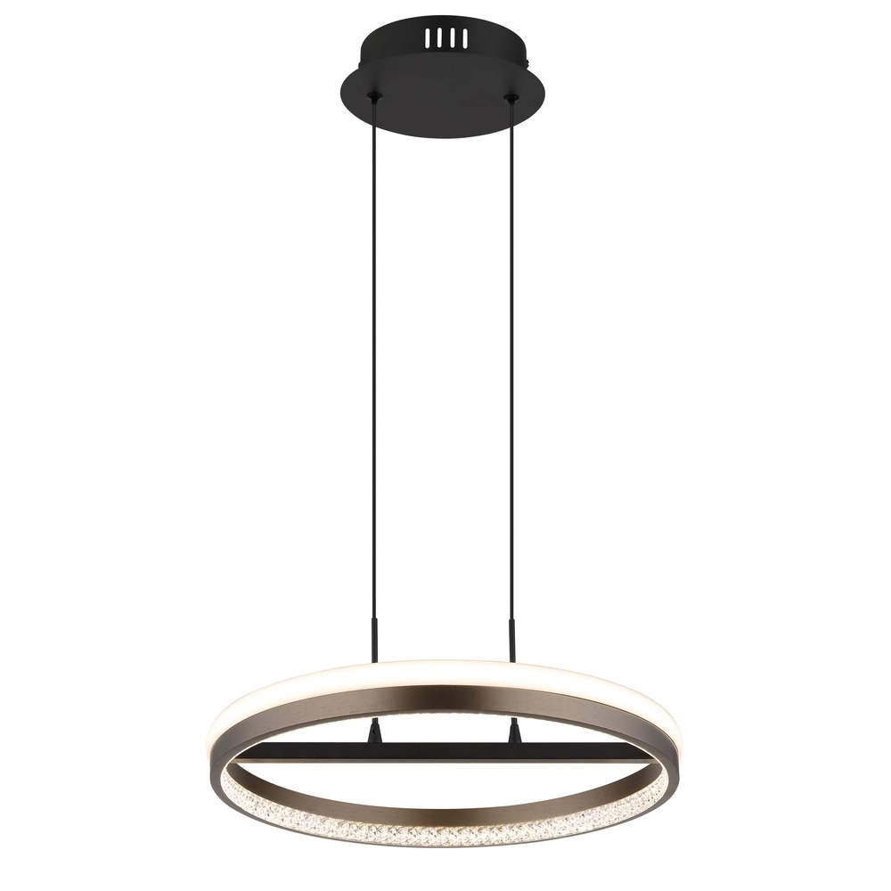 Lampe pendante de conception Della Noir