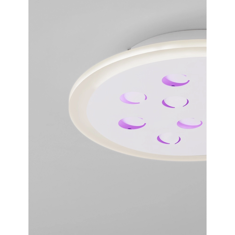 Plafonnier Astro Ø 30cm avec fonction RGB Lyora 5212017450104