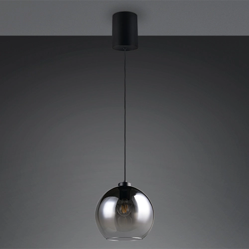 Lampe suspendue Liora Verre fumé Trio 4017807682366