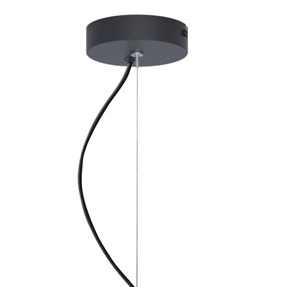 Lampe pendante unique Sabalete Noir Eglo 9002759983642