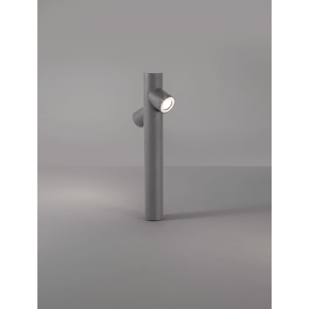 Lampe de jardin design Ramo Double gris