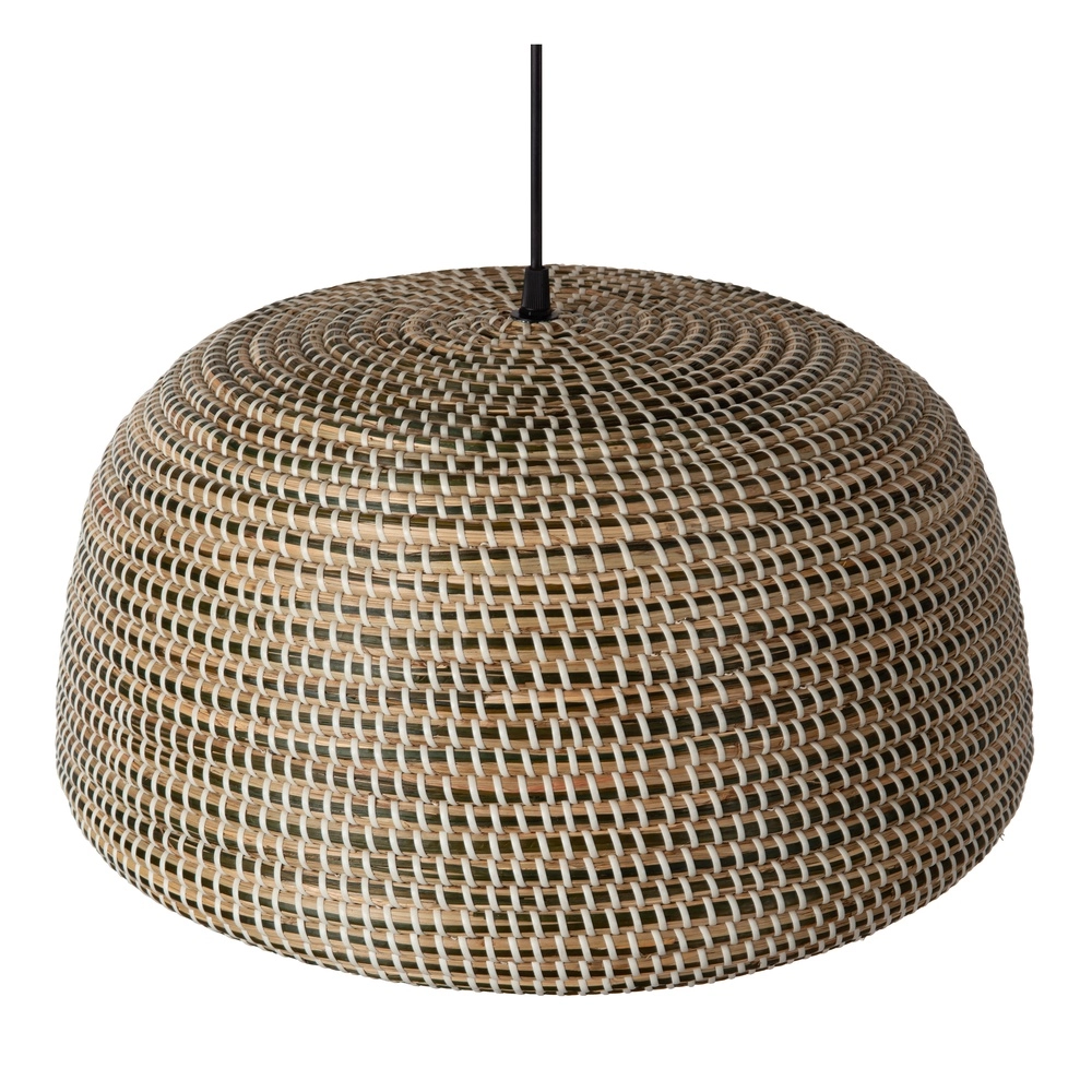 Lampe suspendue en herbe marine Maduka Ø 47 cm - brun Premium by Lucide 5411212106063