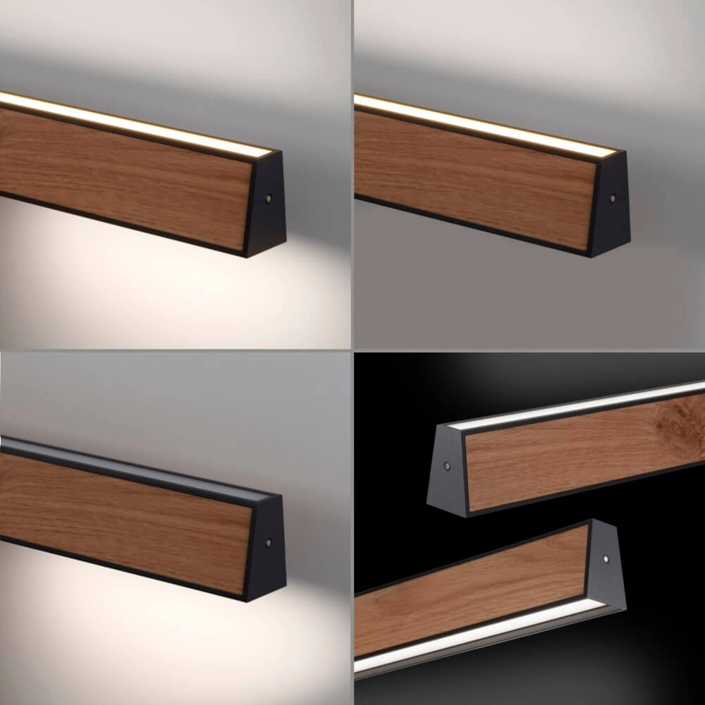 Lampe suspendue design Pure E-Motion bois Paul Neuhaus 4012248372937