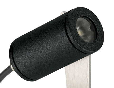 Spike spot Wally noir - acier inoxydable Albert 4007235624335