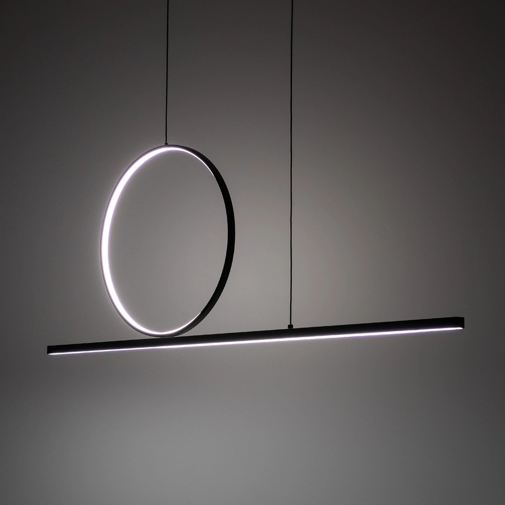 Lampe pendante moderne Lineo Led Noir Lyora 5903139118798